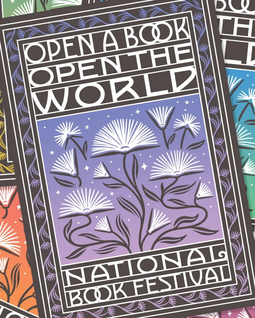 L’affiche du National Book Festival — Dana Tanamachi