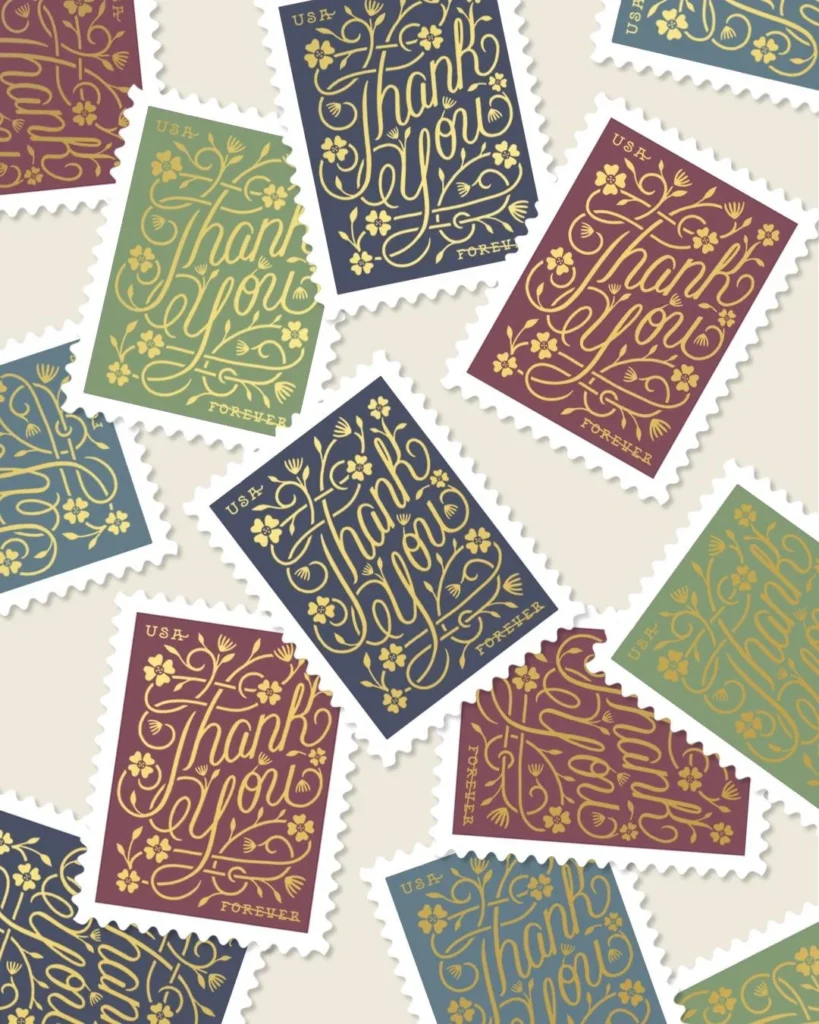 Le timbre « Thank You » — Dana Tanamachi