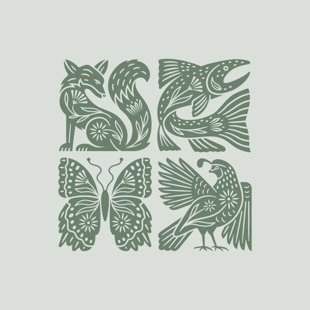 Les logos d’Estate Yountville — Dana Tanamachi