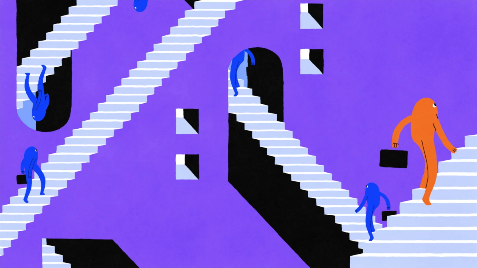 L’escalier — Devin Clark