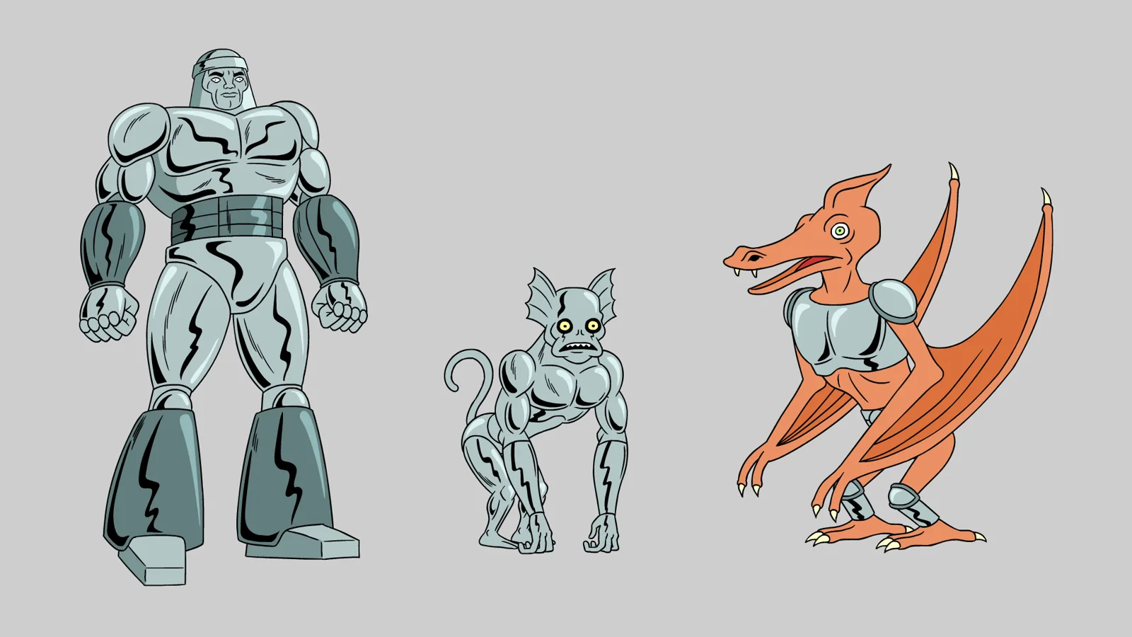 Planche de personnages — Devin Clark