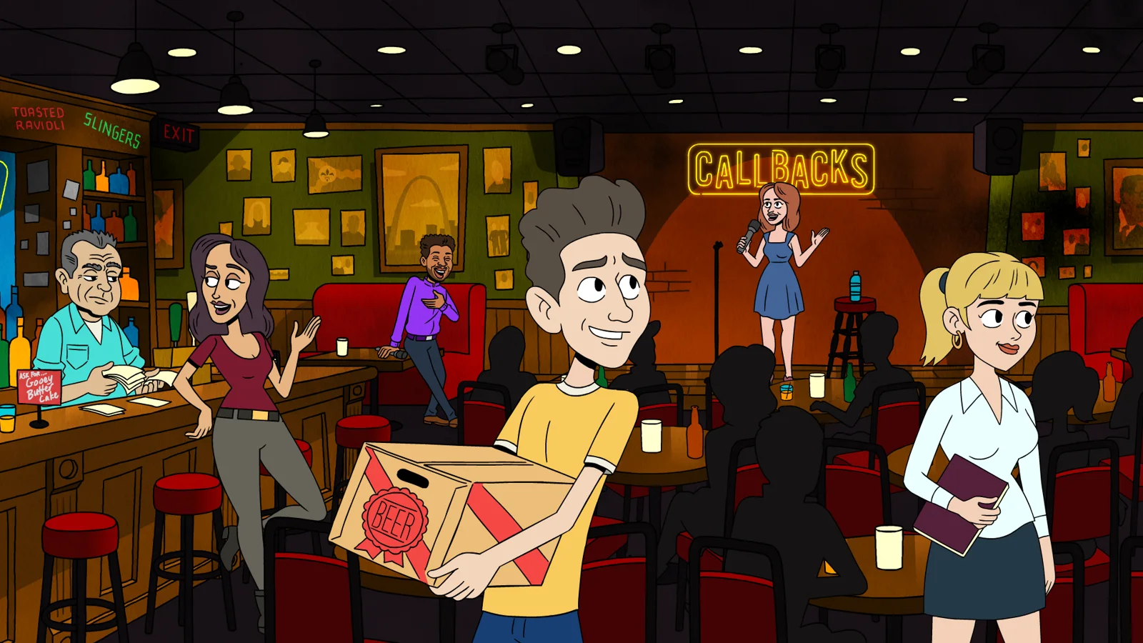 Une comédie dans un bar — Devin Clark