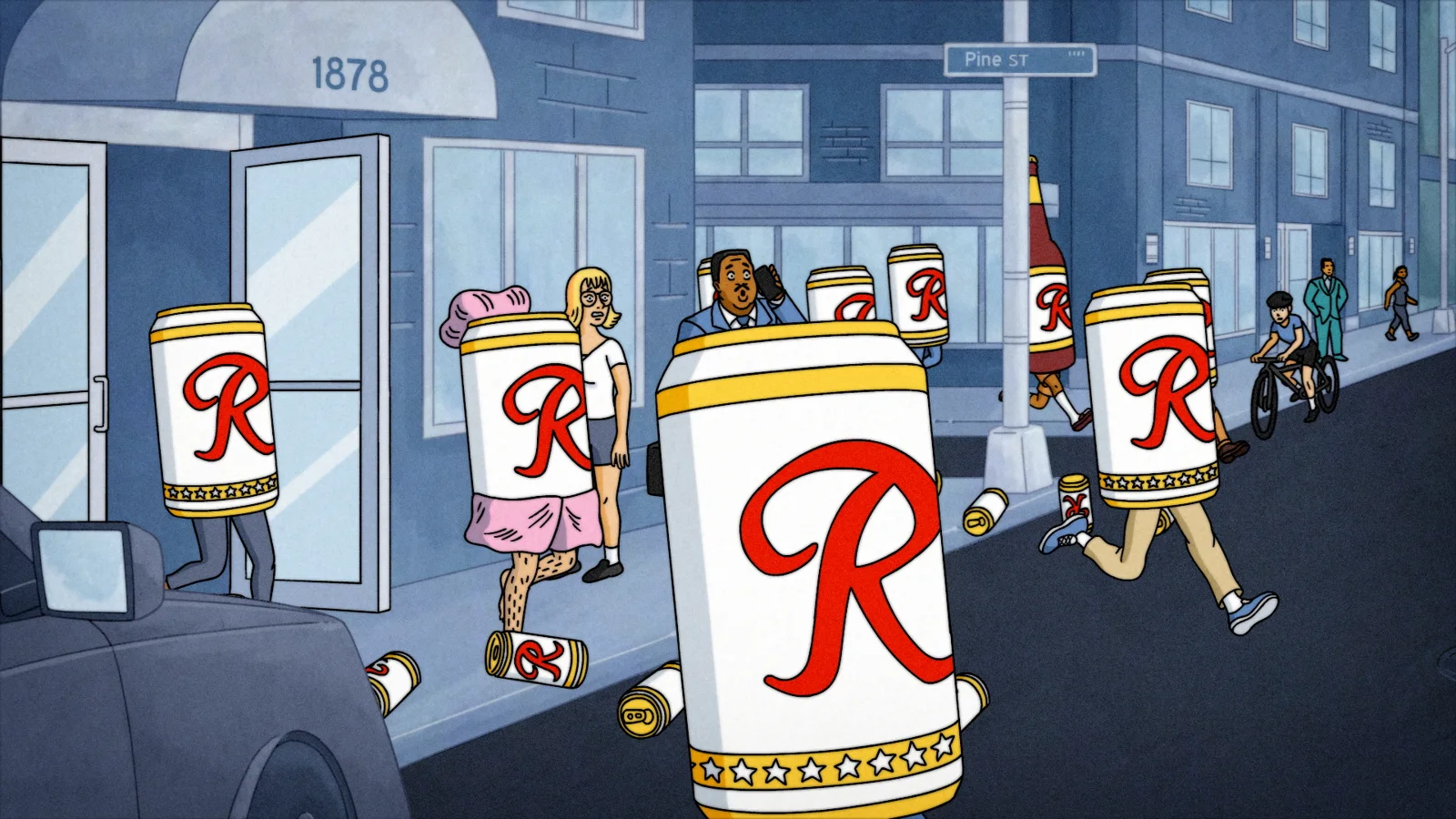 Rainier : les canettes — Devin Clark