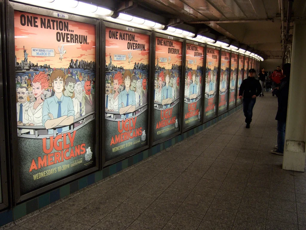 Affiches dans le métro — Devin Clark