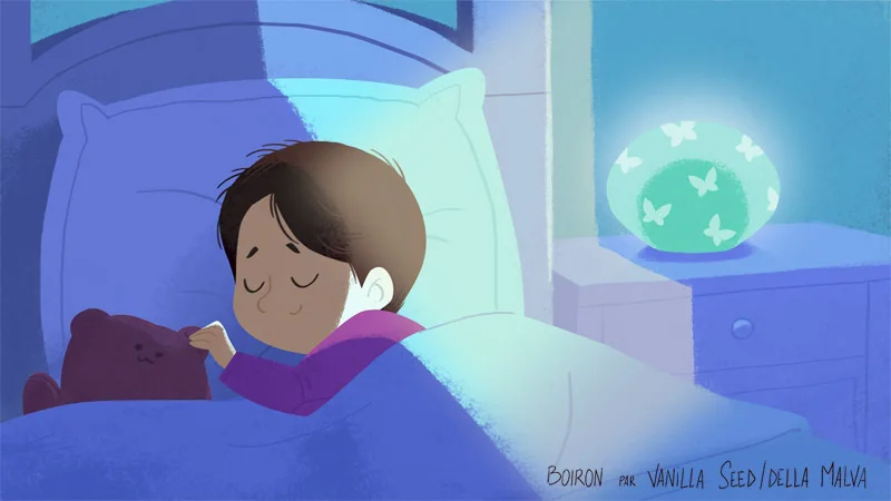 Spot TV Boiron : la veilleuse — Eleonore Della Malva
