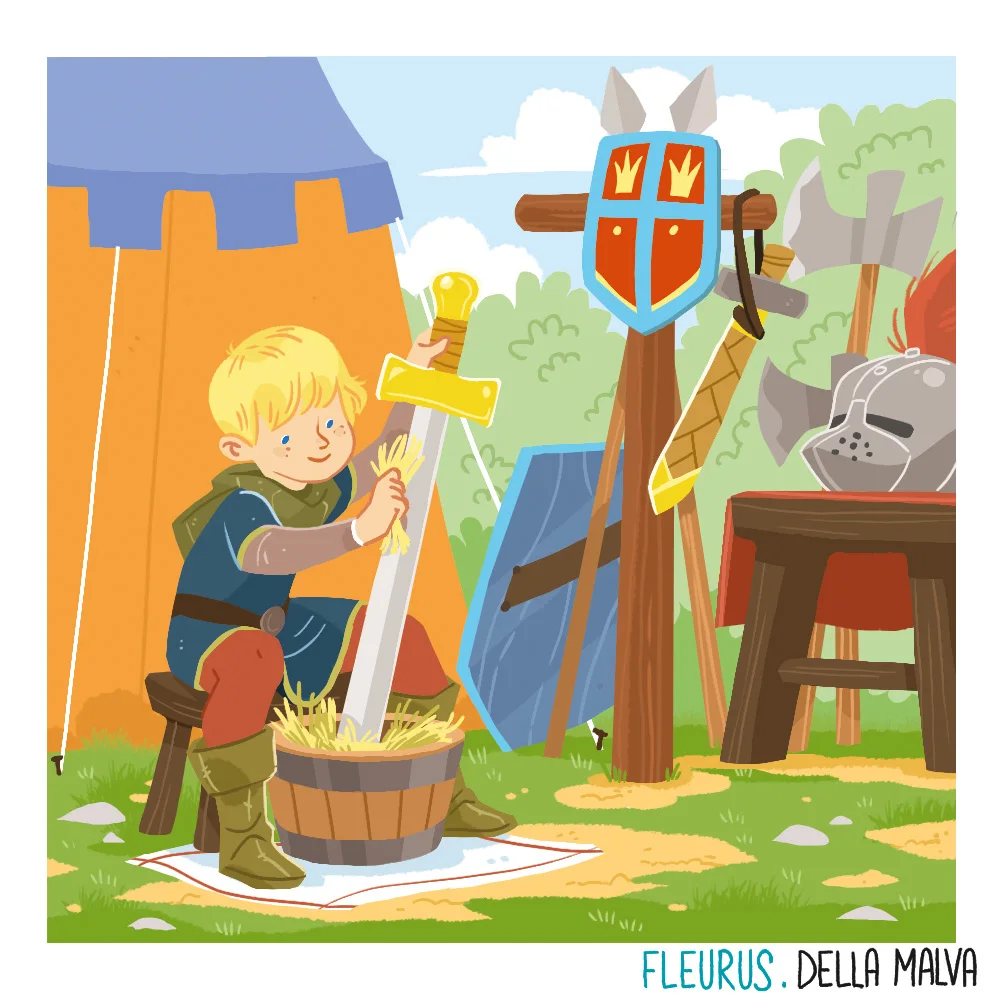 L’imagerie Les chevaliers — Eleonore Della Malva