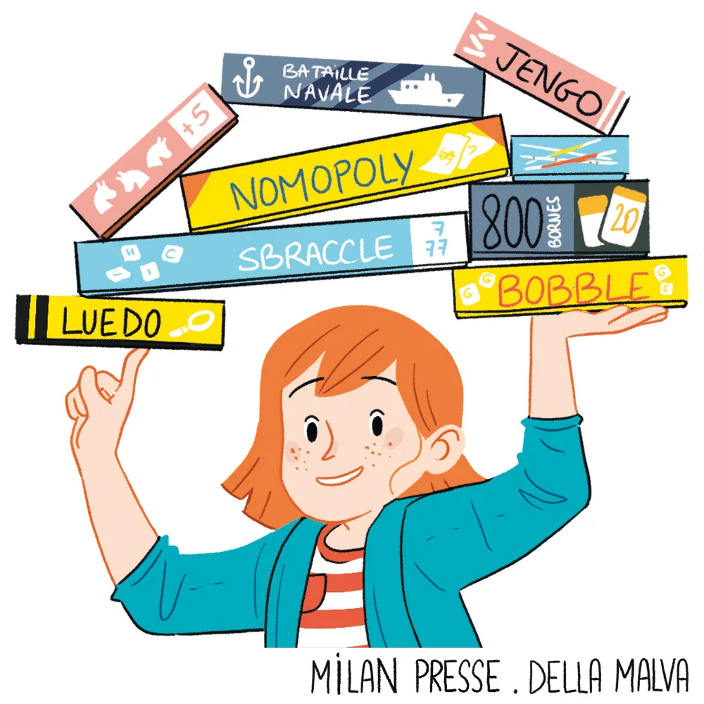 Les Curionautes : les jeux de société — Eleonore Della Malva