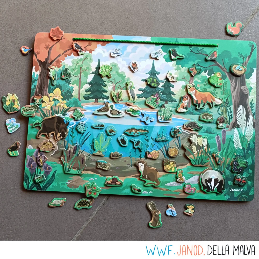La Mare, tableau magnétique WWF — Eleonore Della Malva