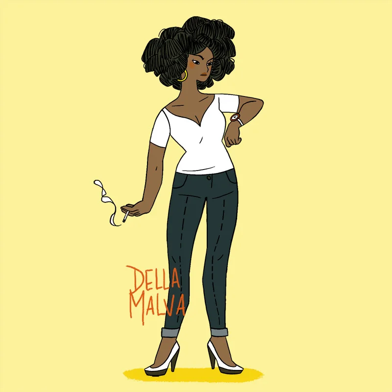 Les poulettes : la décontractée — Eleonore Della Malva