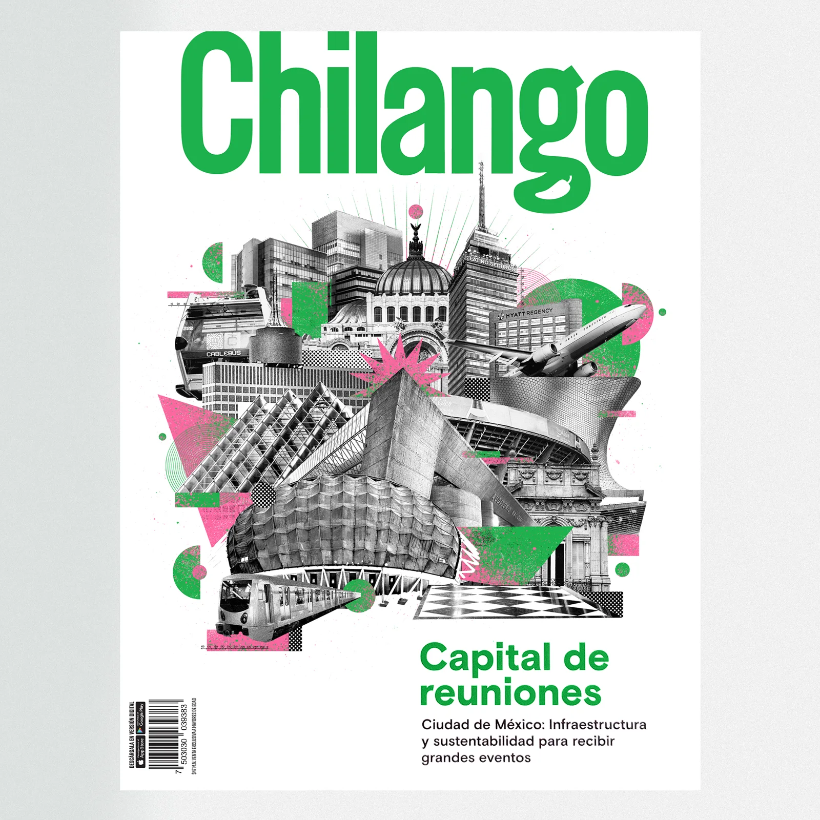 La couverture de Chilango, août 2023 — Eduardo Ramón (Chilango)