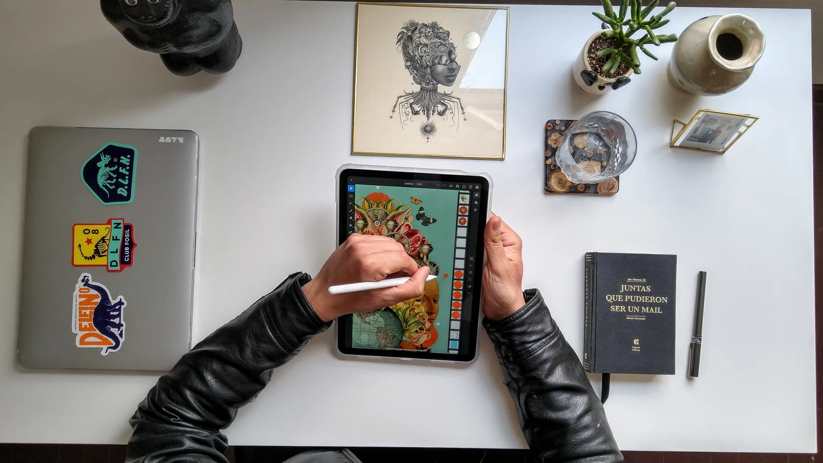L’illustration créée sur iPad — Eduardo Ramón (Life & Style)
