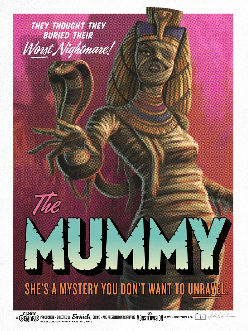 Campy Creatures, The Mummy — Emrich Office