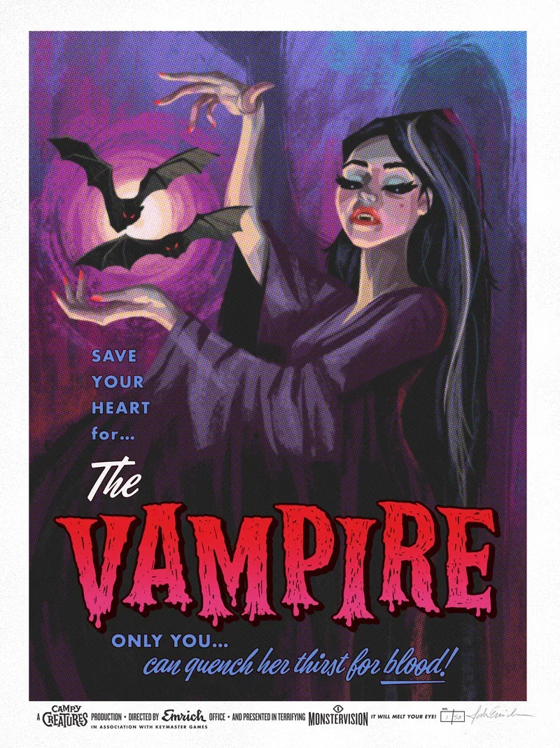 Campy Creatures, The Vampire — Emrich Office