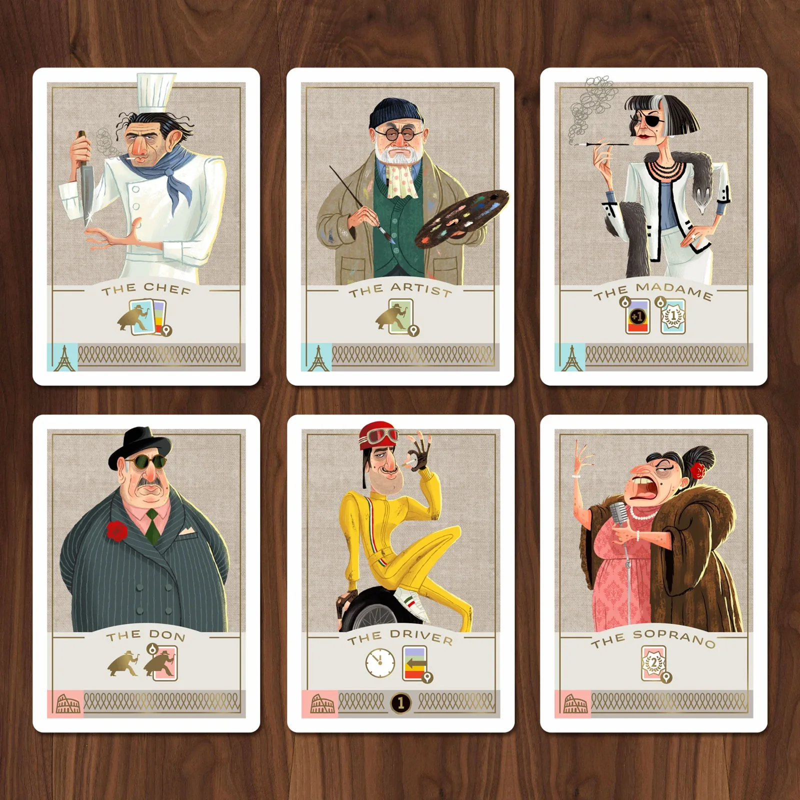 Caper, cartes de voleurs, deuxième série — Emrich Office