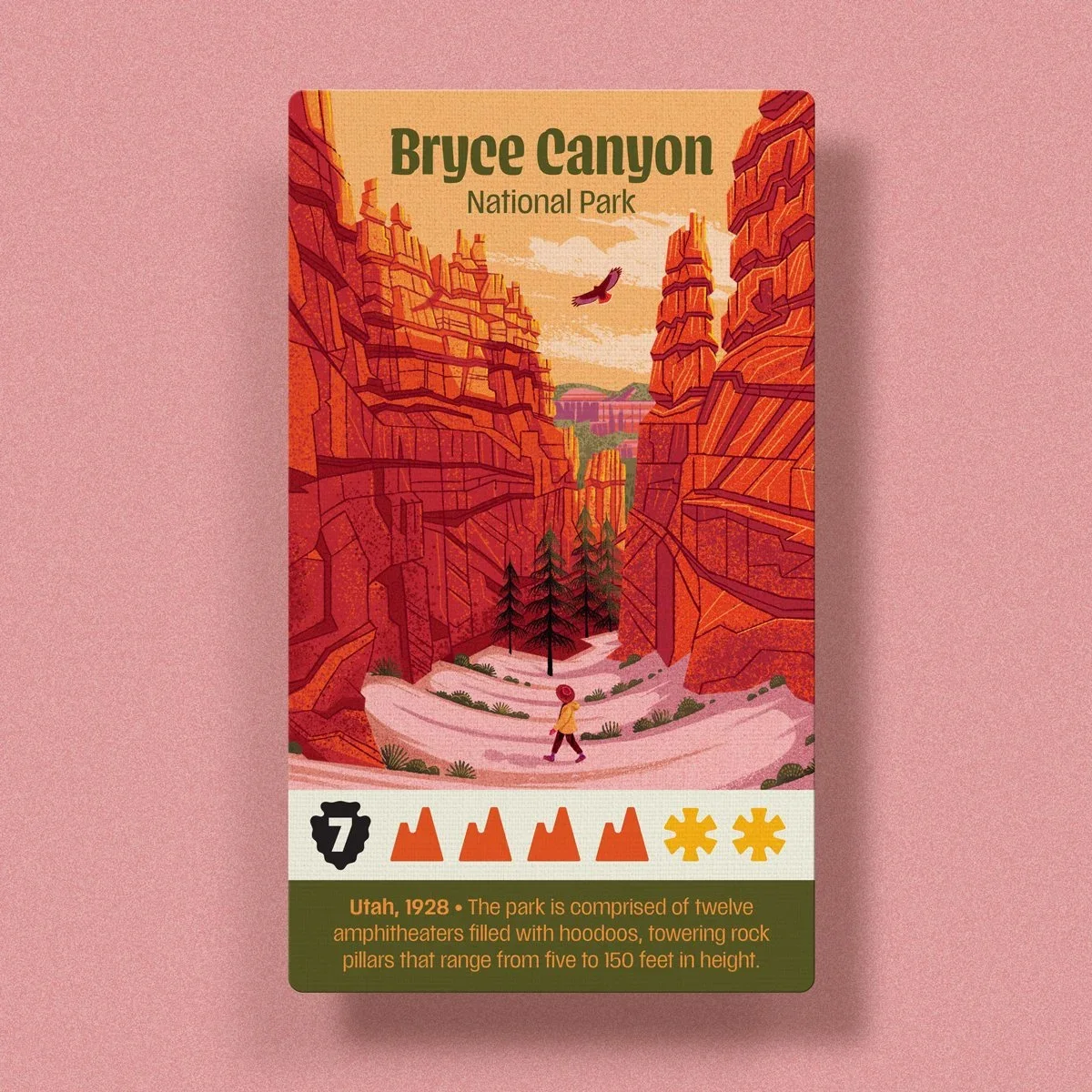 Parks, carte Bryce Canyon — Emrich Office