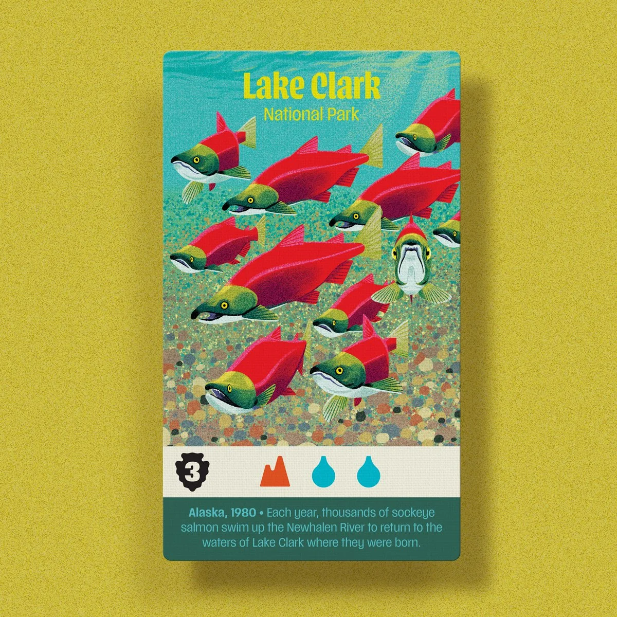 Parks, carte Lake Clark — Emrich Office