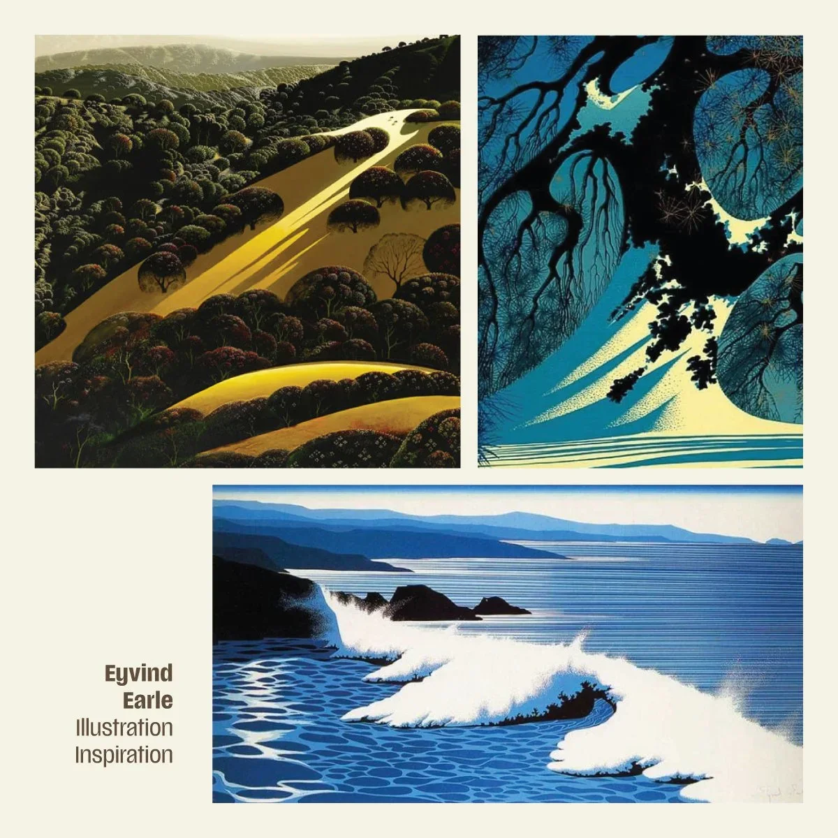 Parks, inspiration Eyvind Earle — Emrich Office