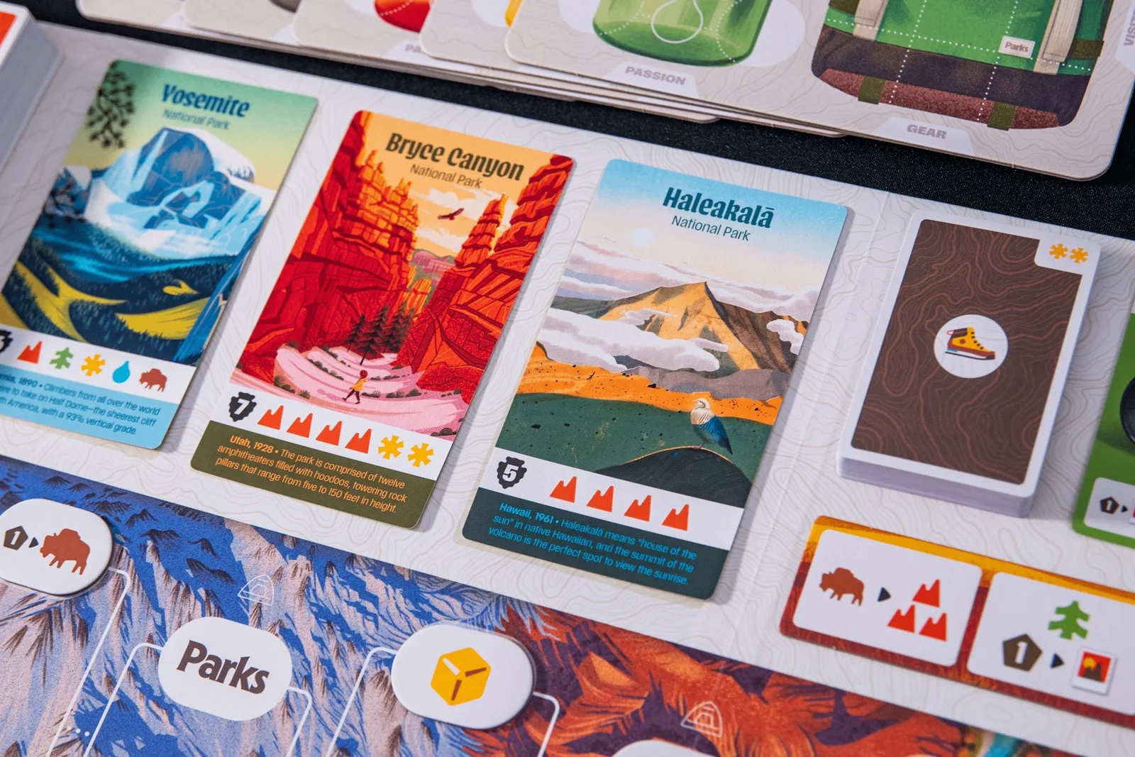 Parks, cartes de parcs sur le plateau — Emrich Office