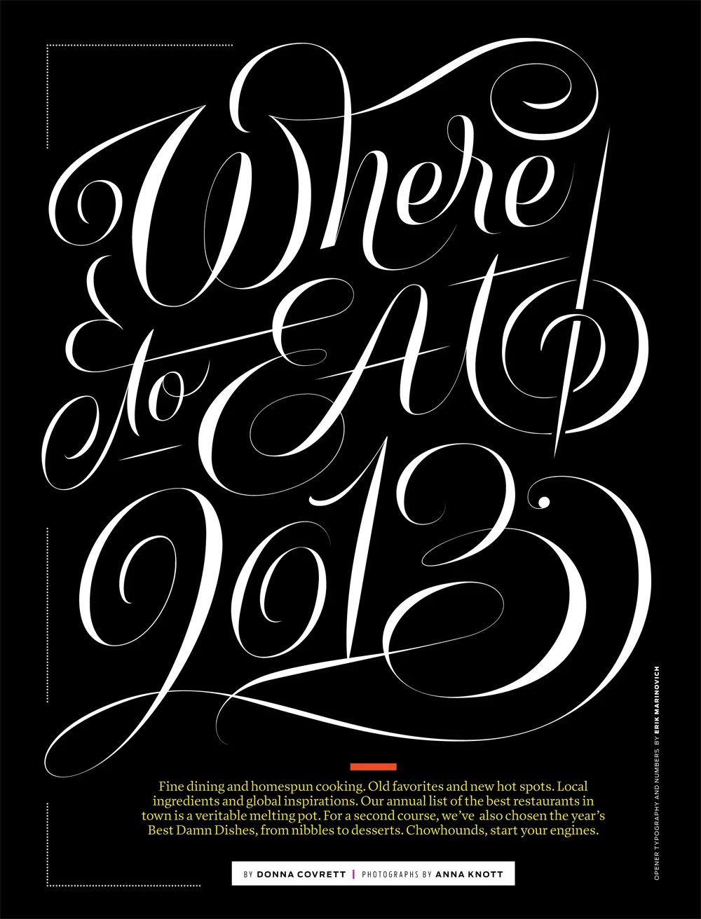 Where to Eat 2013 — Erik Marinovich