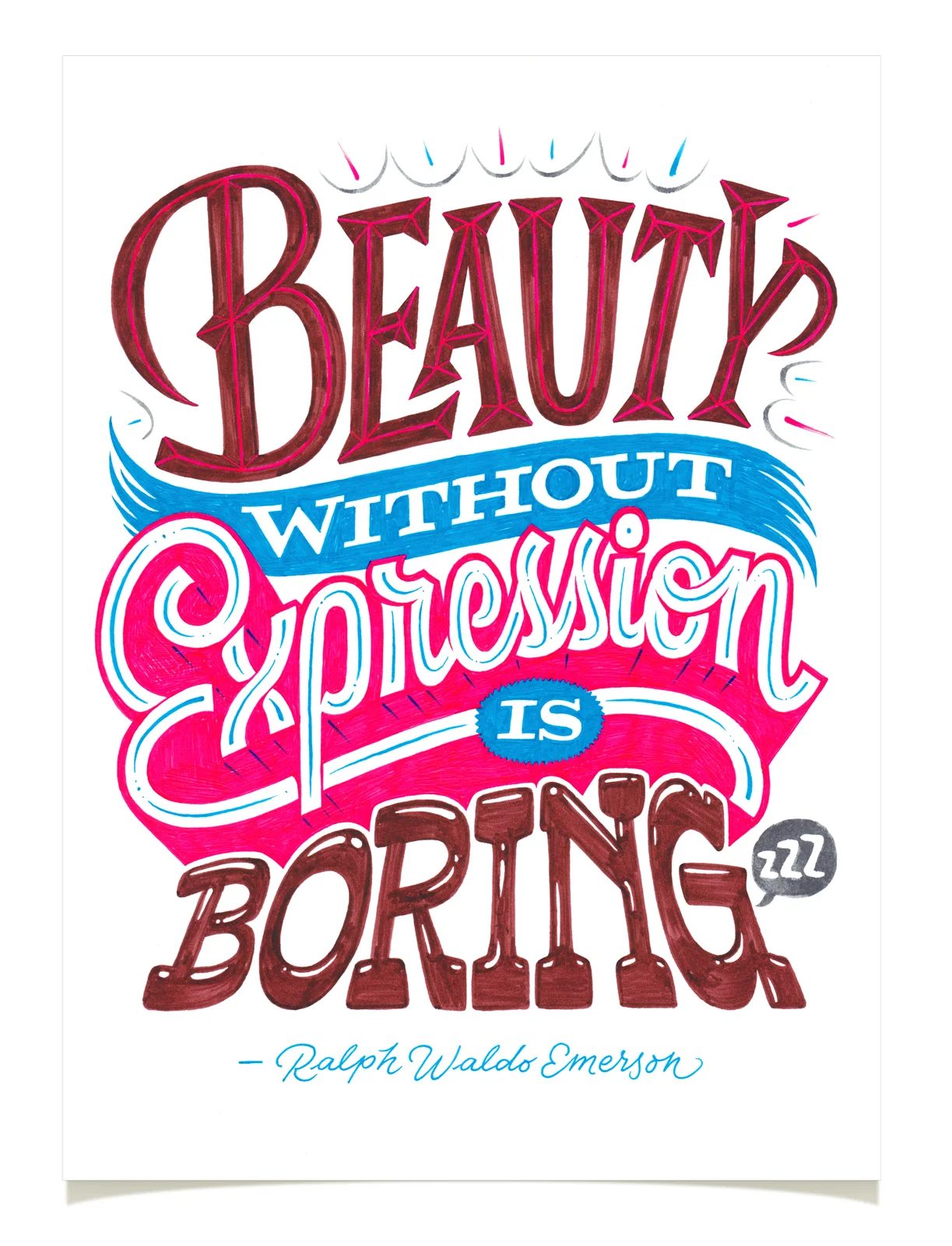 Beauty without expression is boring — Erik Marinovich