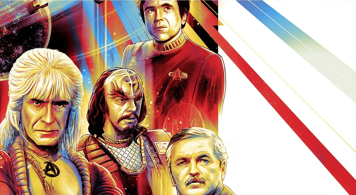 Star Trek II, illustration du coffret — Ernesto Portillo