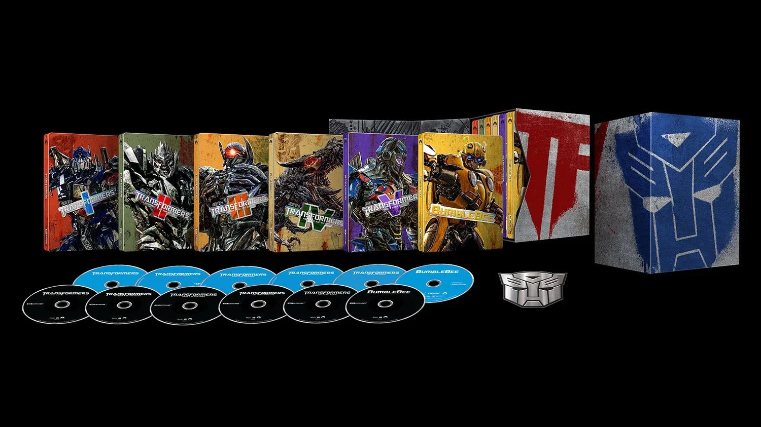 Transformers, collection de steelbooks — Ernesto Portillo