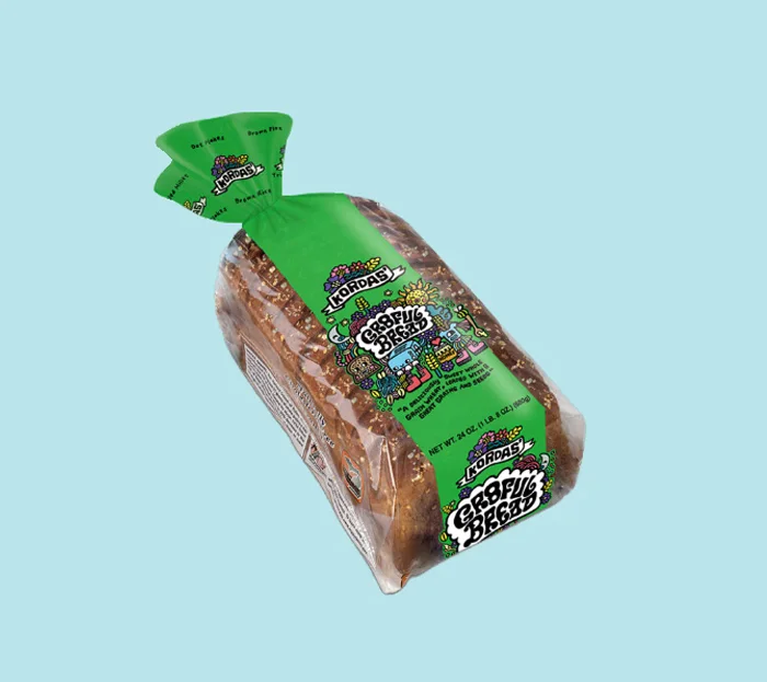Illustration d’emballage pour Kordas Bread — Ery Burns
