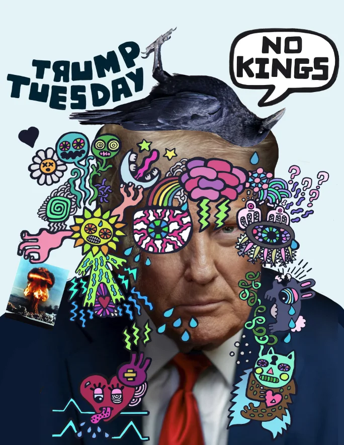 Affiche No Kings — Ery Burns