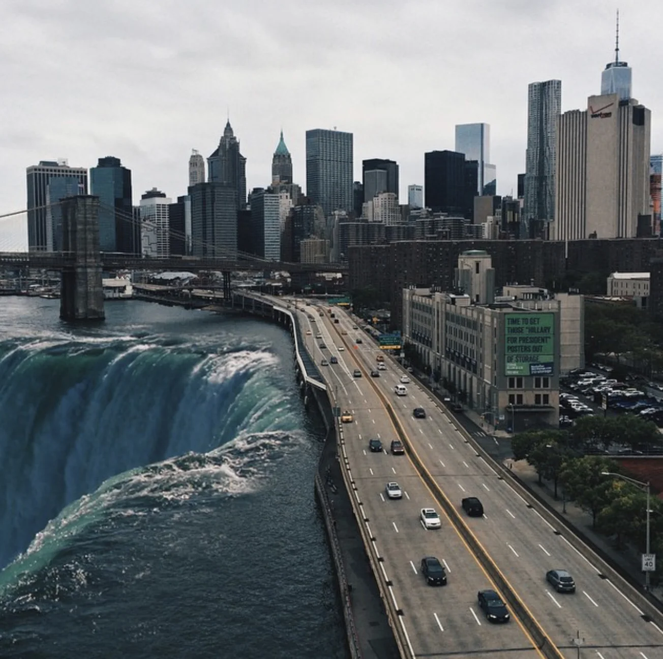 Chute sur le pont — Elise Swopes