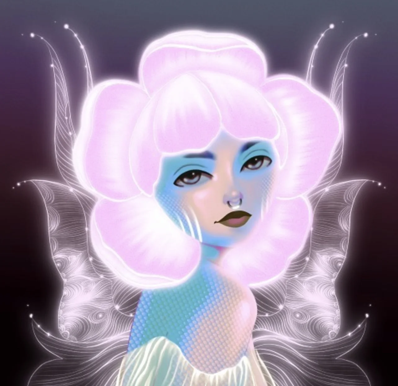Lunar Blossoms : la fleur rose — Elise Swopes