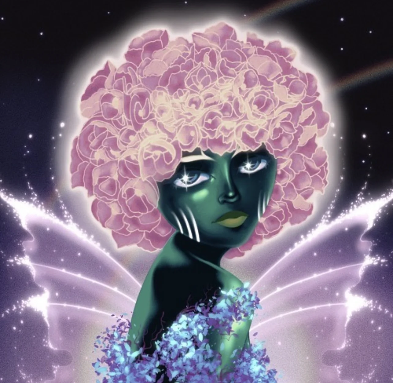 Lunar Blossoms : la pivoine — Elise Swopes