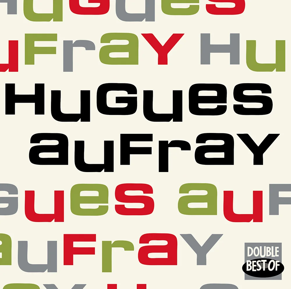 Pochette « Double best of » d’Hugues Aufray