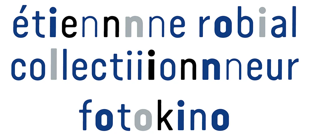 Lettrage à la main « collectionneur fotokino »