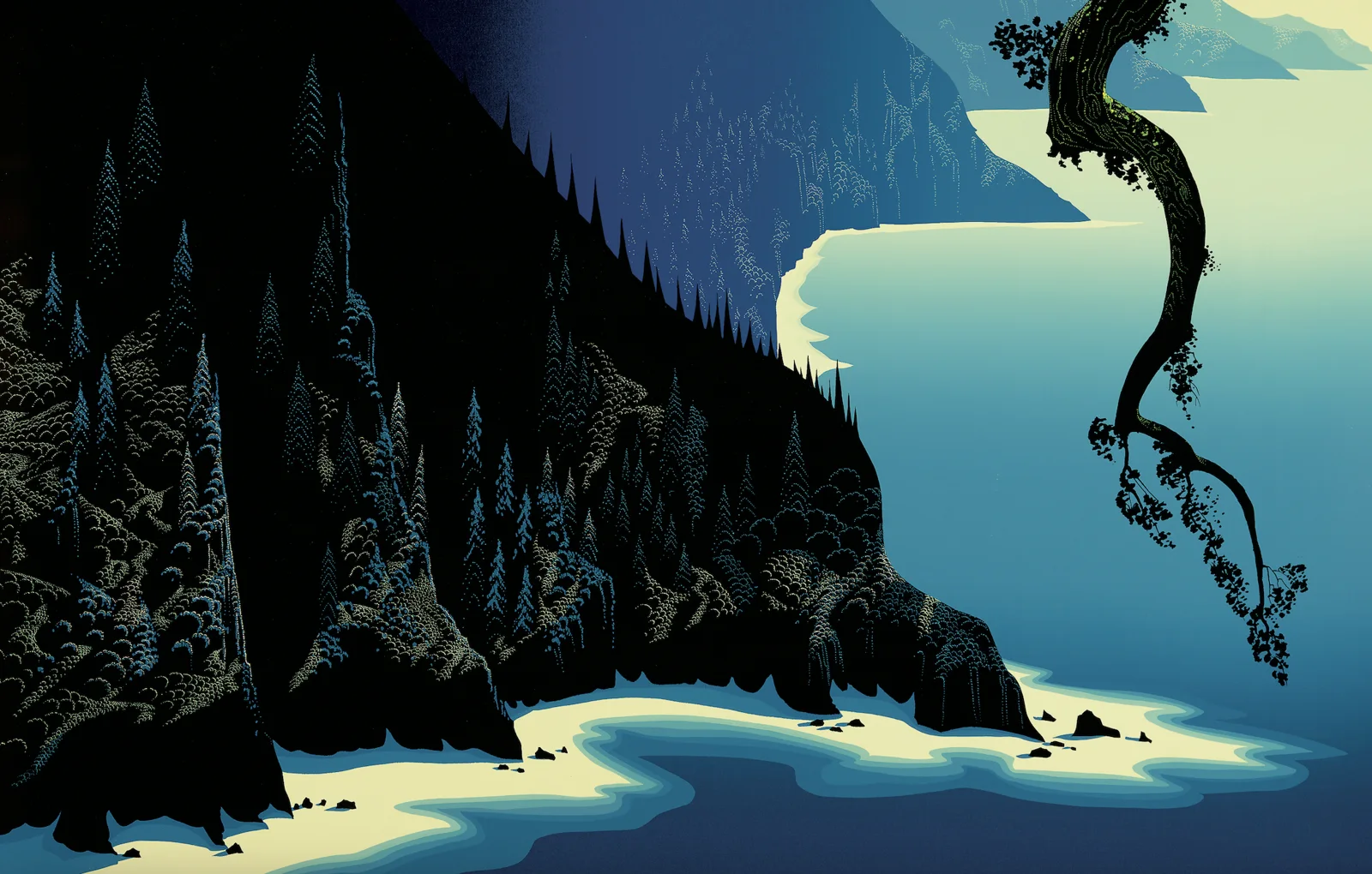 Big Sur — Eyvind Earle