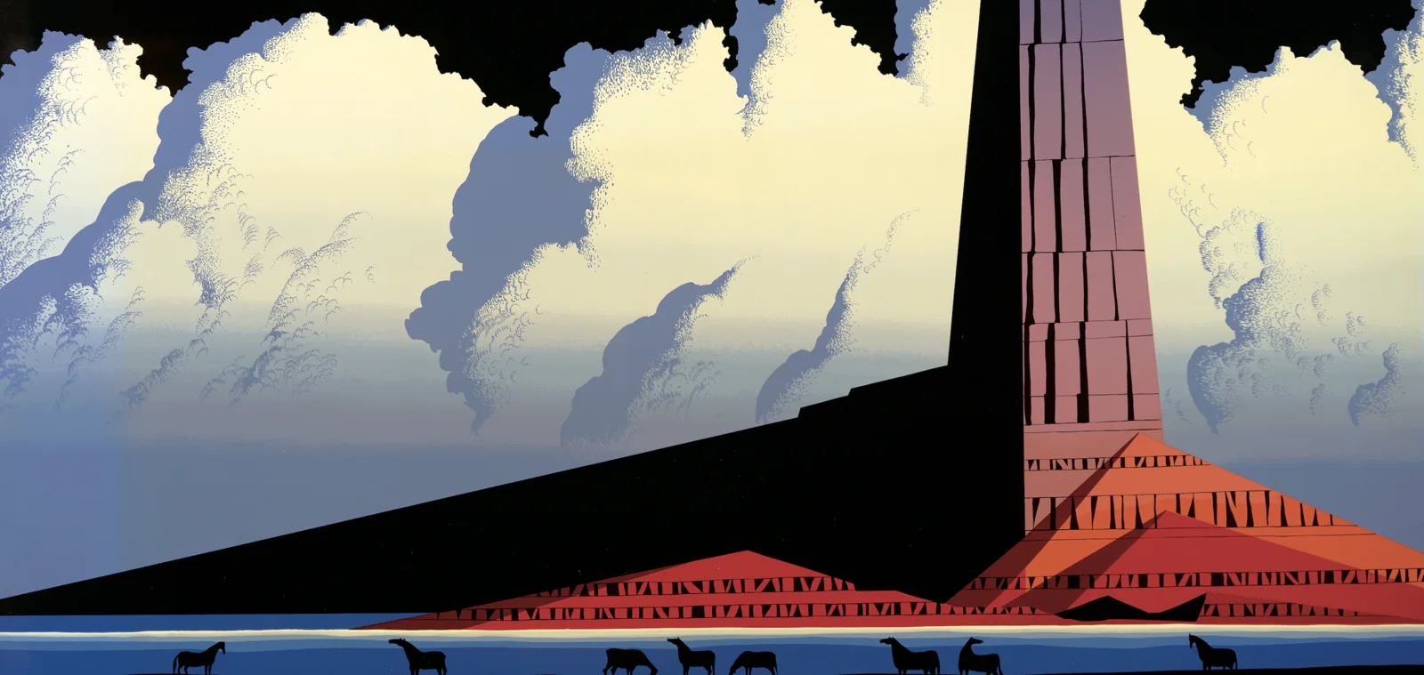 Desert Monument — Eyvind Earle