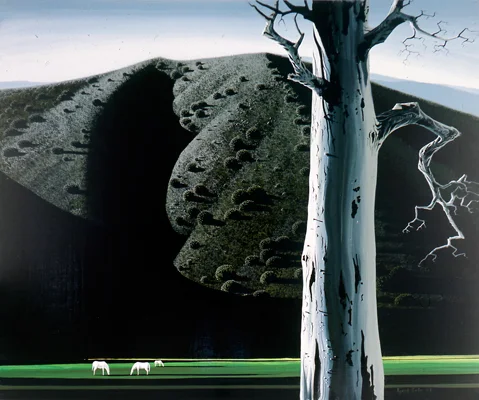 Three Horses Grazing — Eyvind Earle