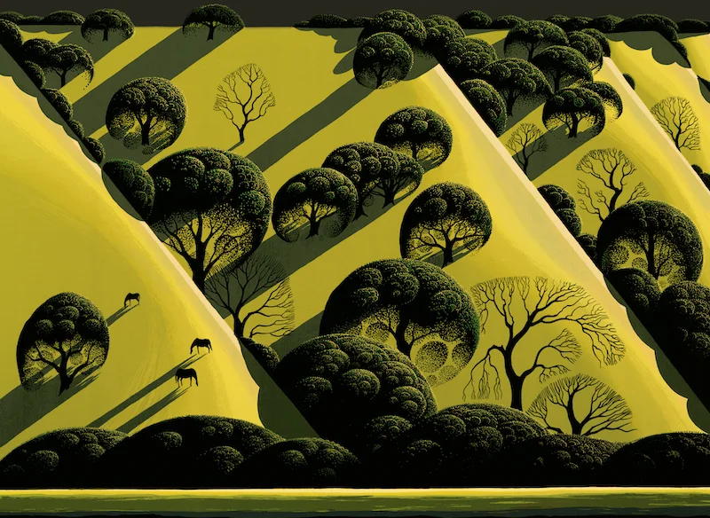 Live Oak Country — Eyvind Earle
