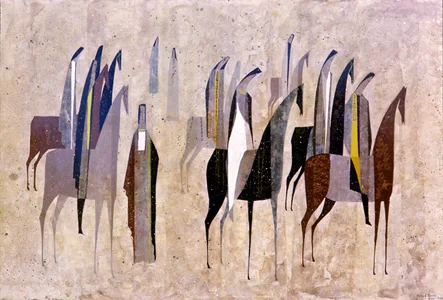 Medieval Promenade — Eyvind Earle
