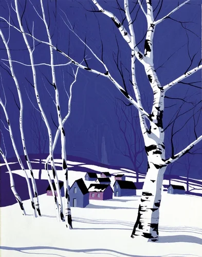 Village — Eyvind Earle