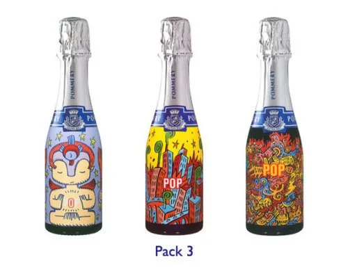 Bouteilles POP ART