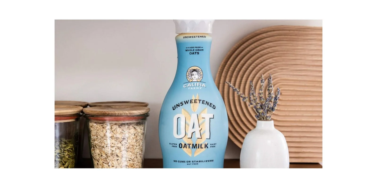Visuel de Califia Farms Oatmilk : packaging 48 oz · illustration