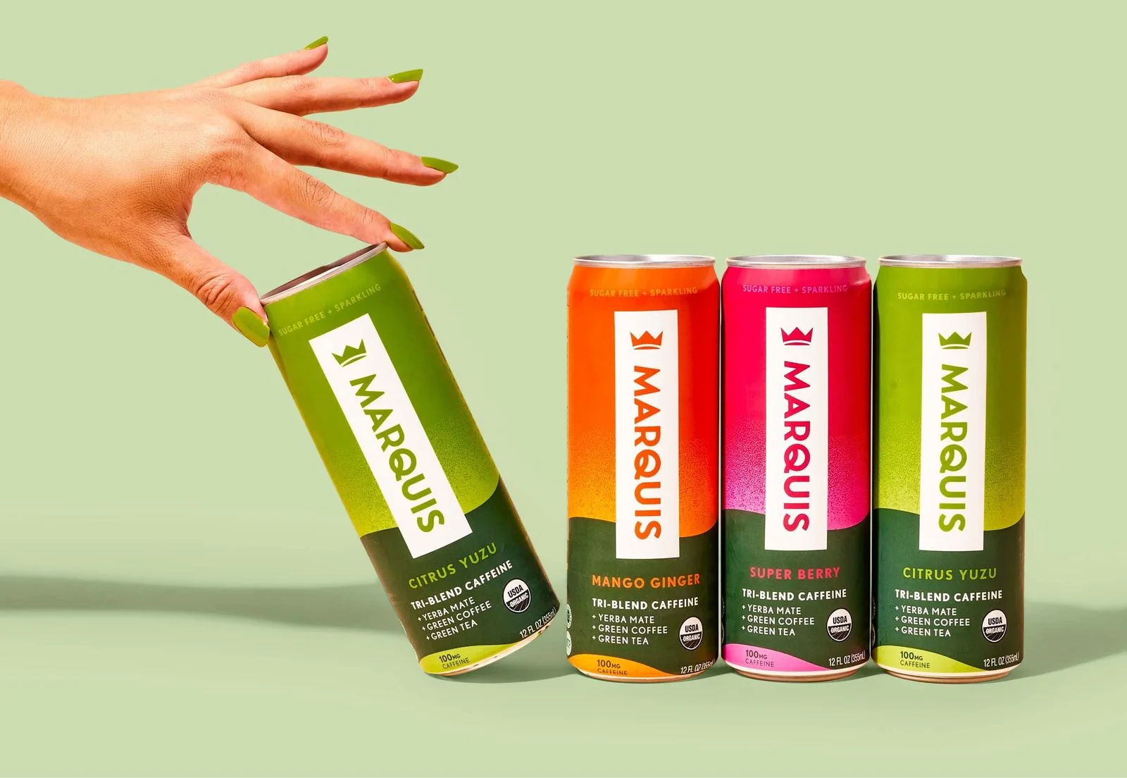 Visuel de Marquis : packaging et identité