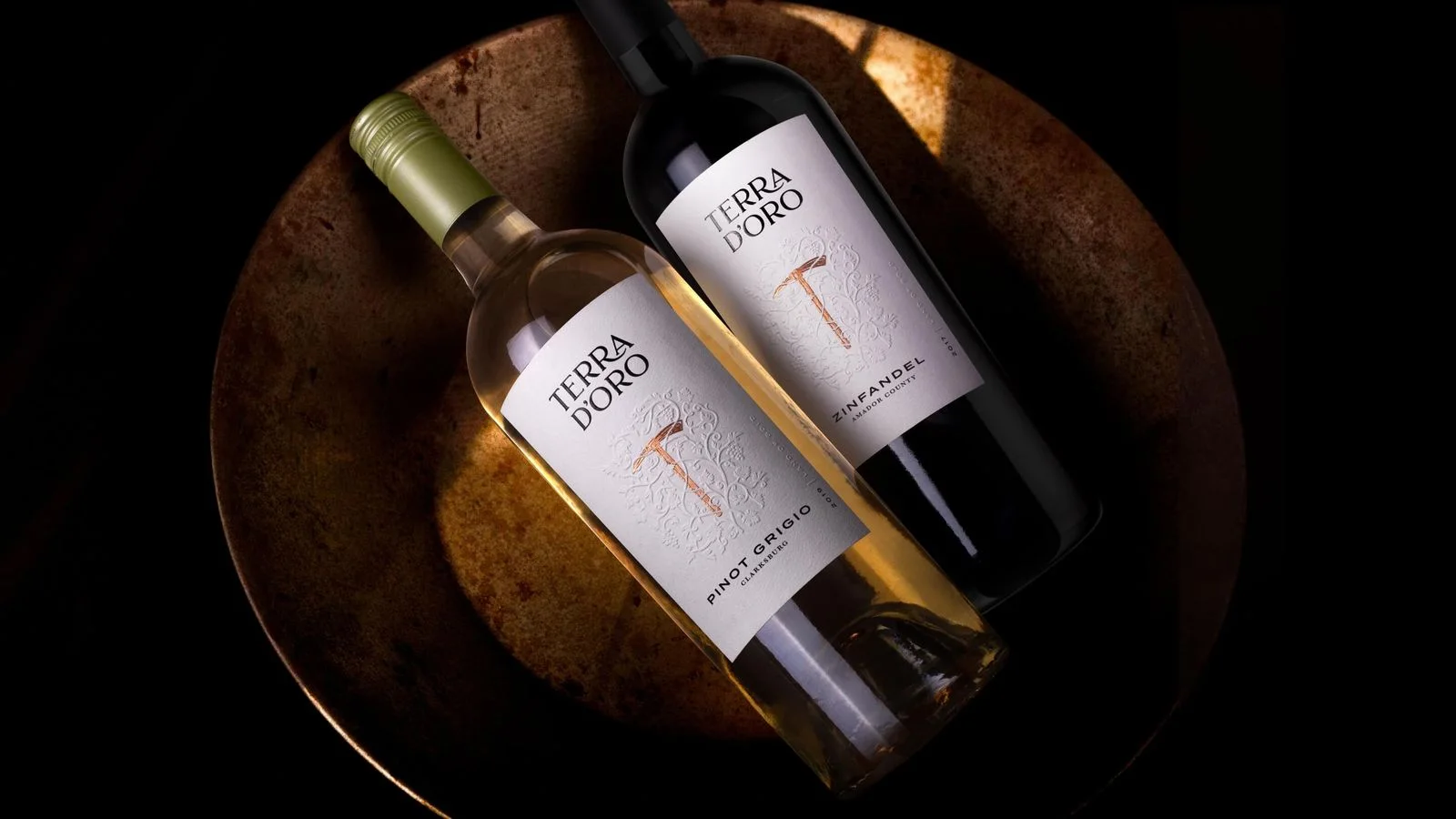 Visuel de Terra d’Oro : identité et packaging du vin
