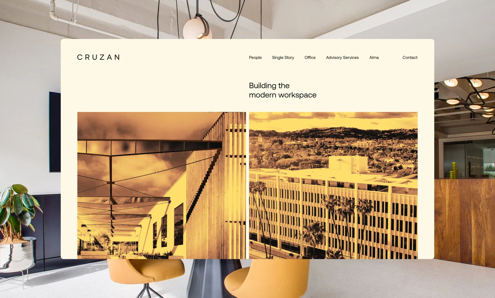 Cruzan, site web — Ferroconcrete