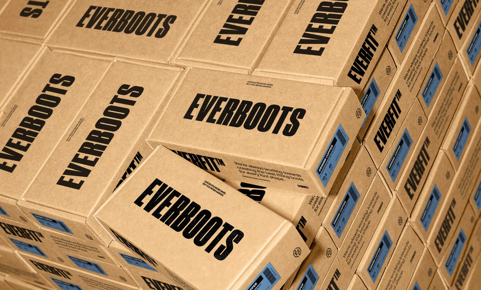Everboots, cartons — Ferroconcrete