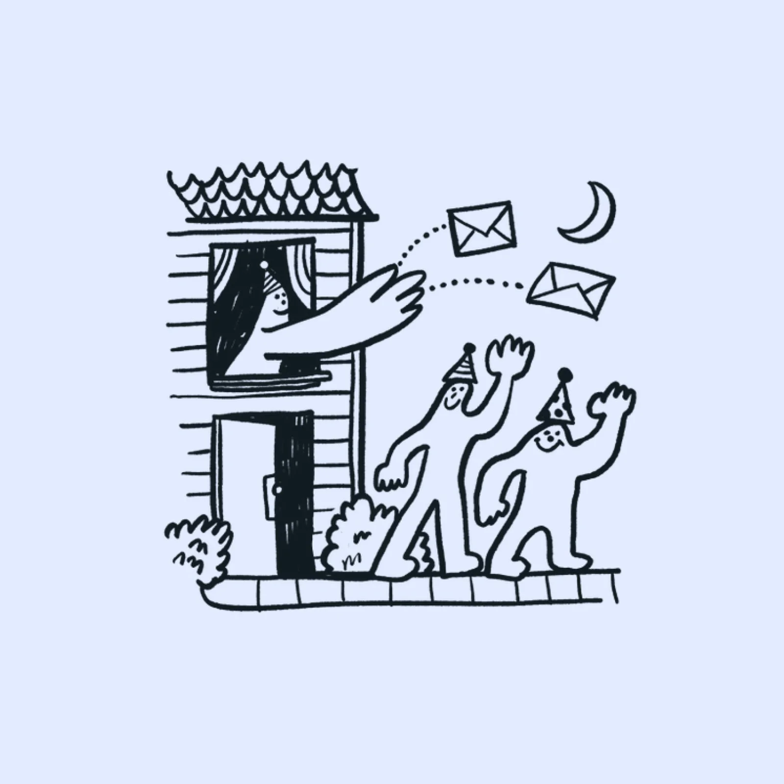 Evite, illustration — Ferroconcrete