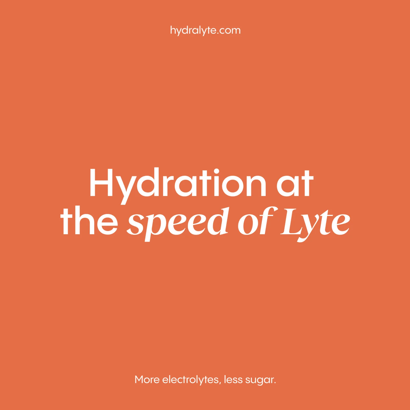 HydraLyte, « Hydration at the speed of Lyte » — Ferroconcrete