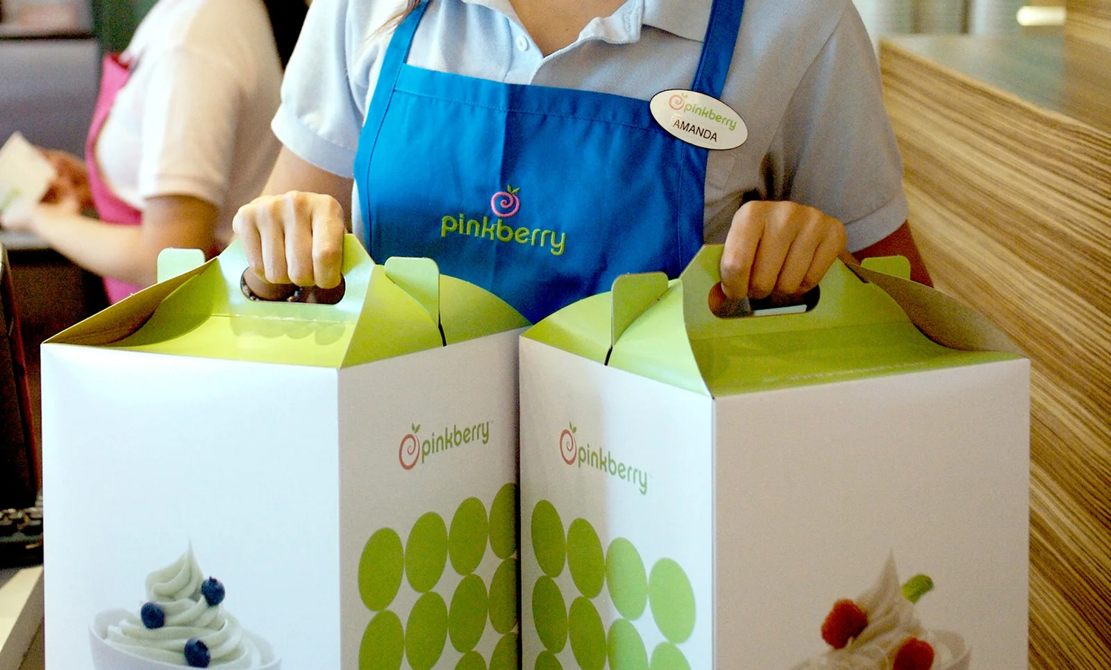 Pinkberry, emballages — Ferroconcrete