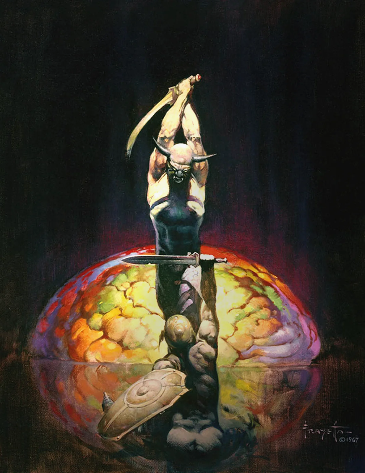 The Brain — Frank Frazetta