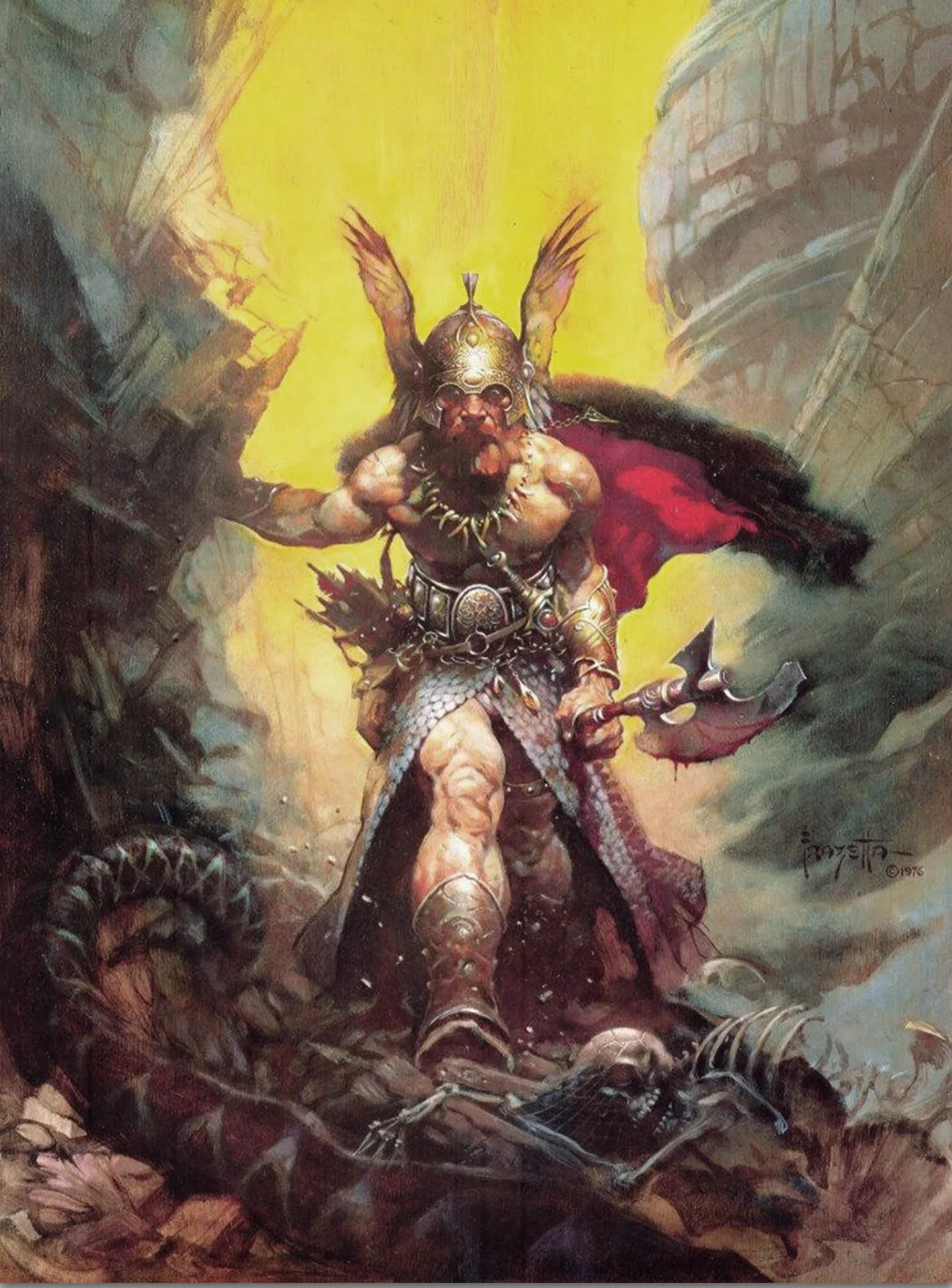 Dark Kingdom — Frank Frazetta